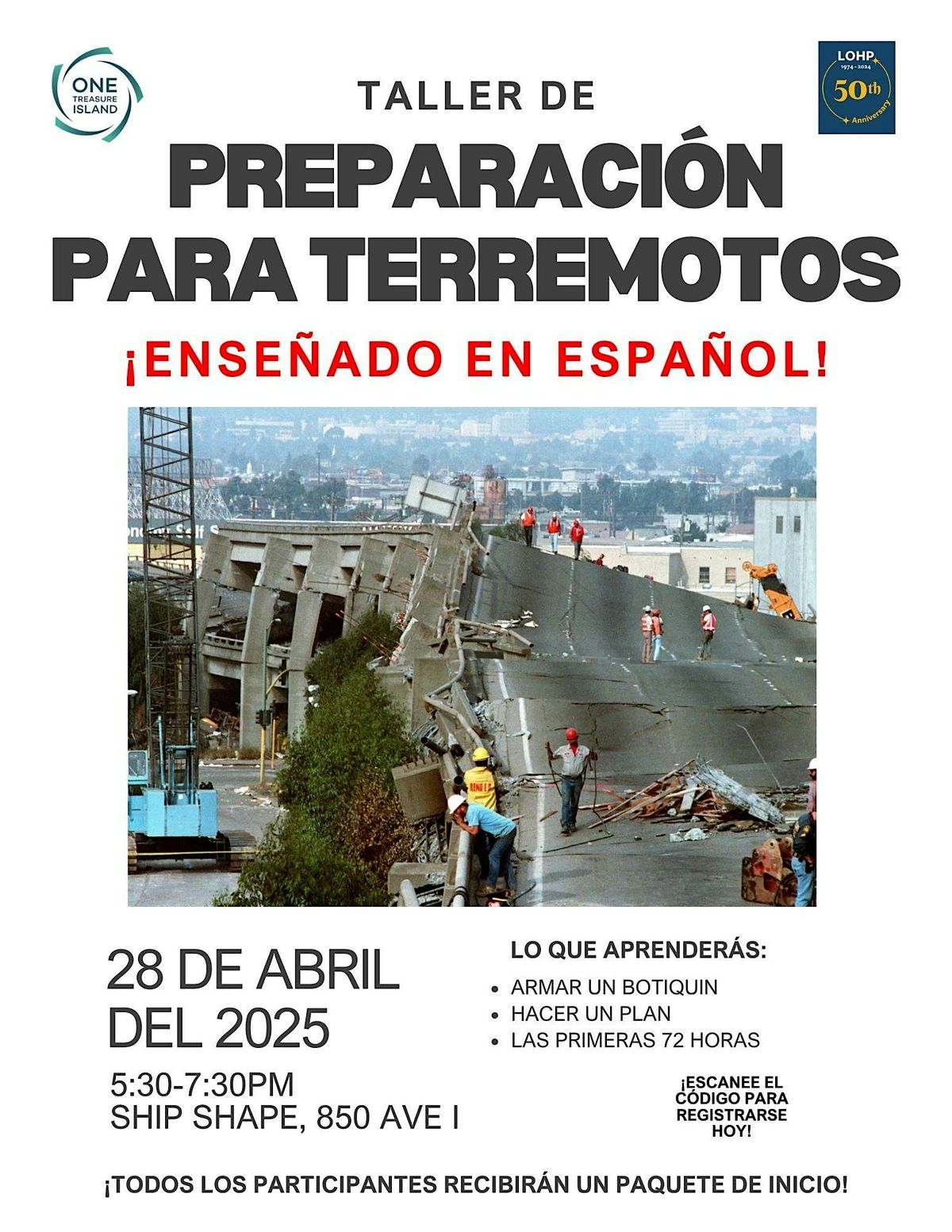 preparaci\u00f3n para terremotos