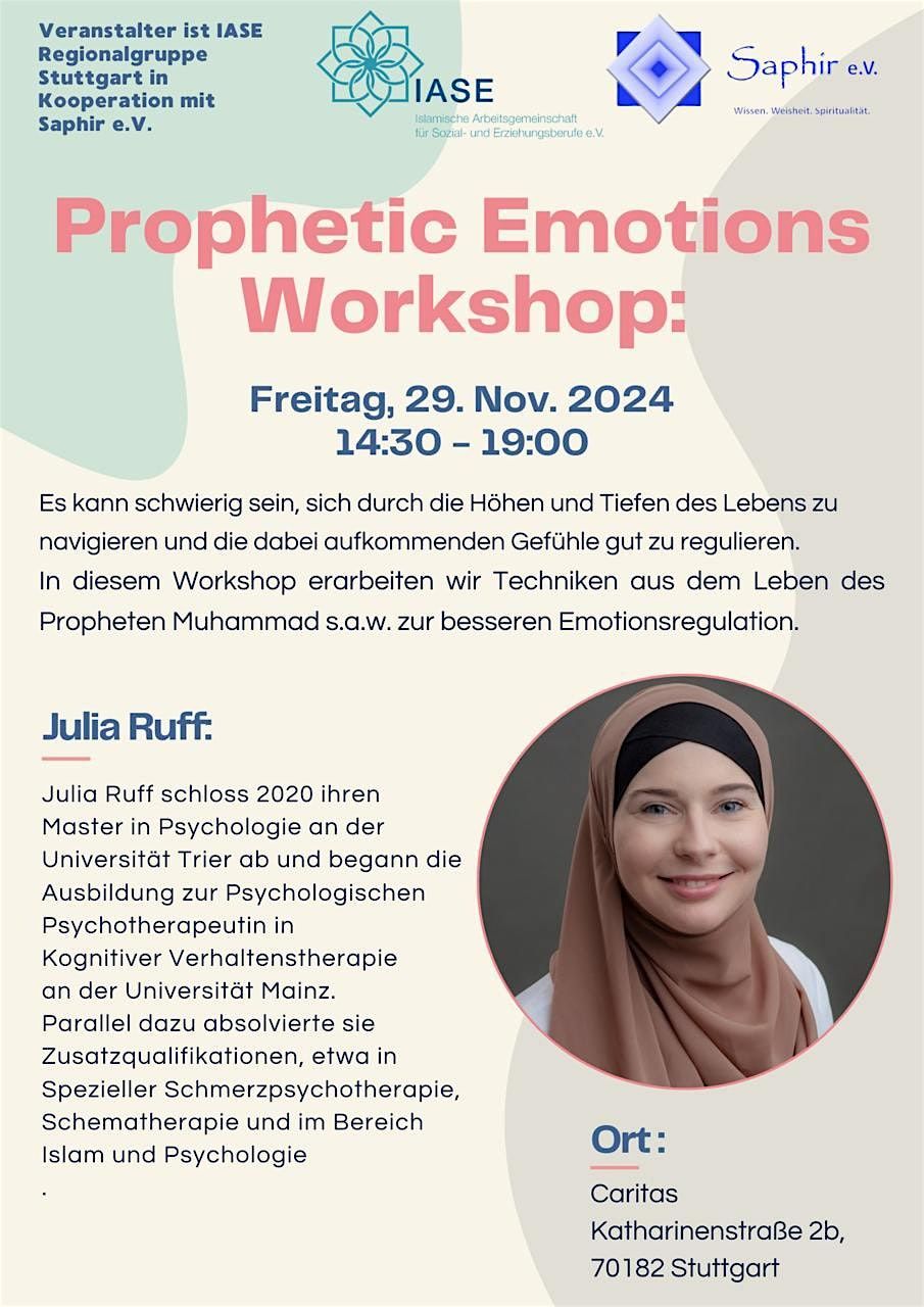 Prophetic Emotions Workshop