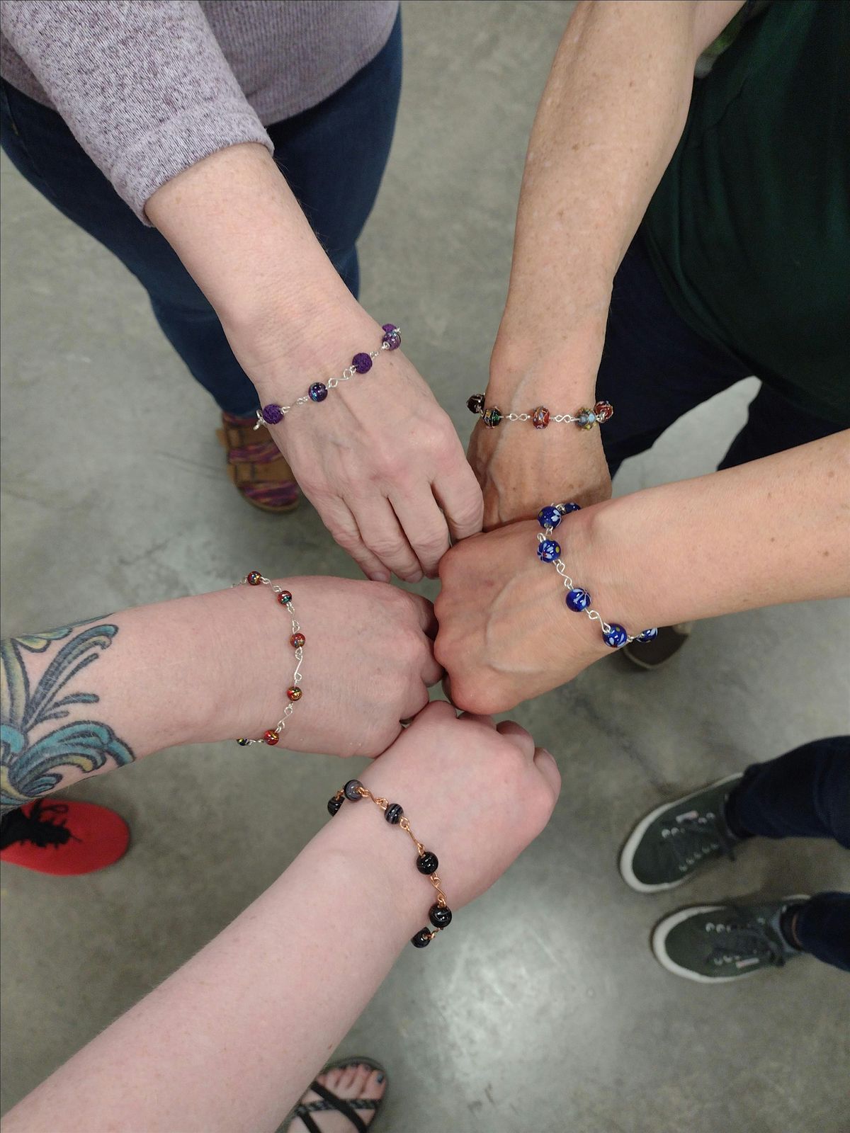 Beaded Link Bracelets