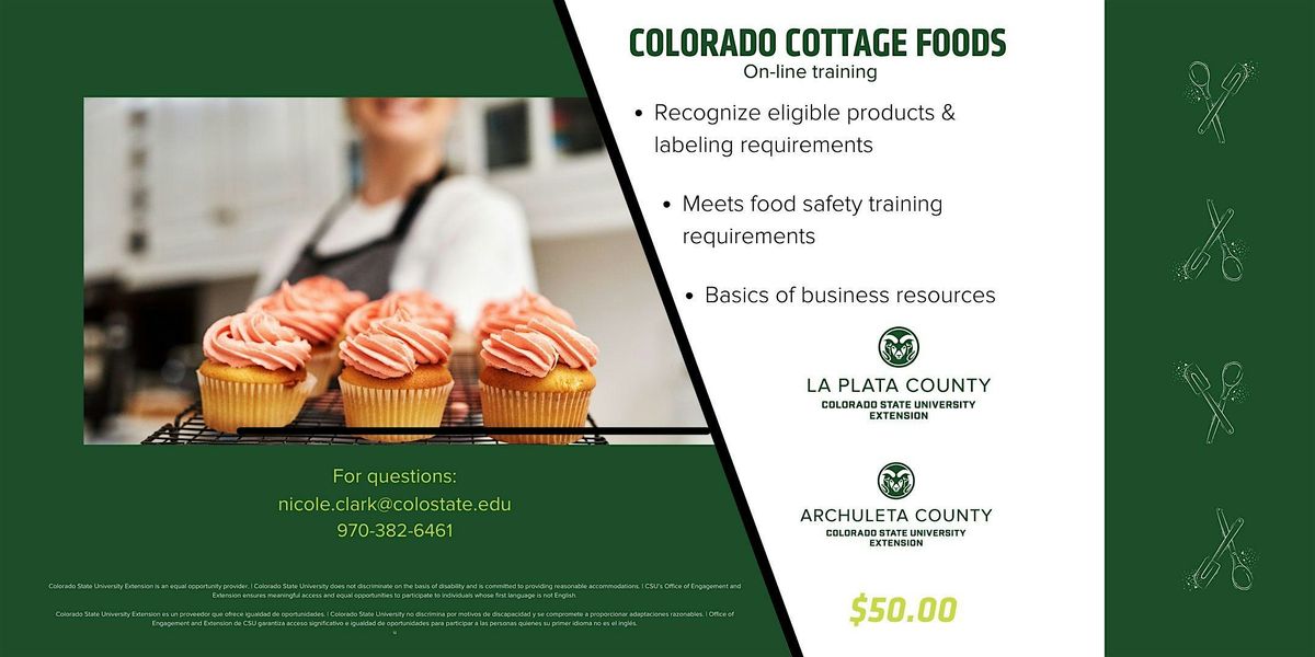 CSU Extension Colorado Cottage Foods Training