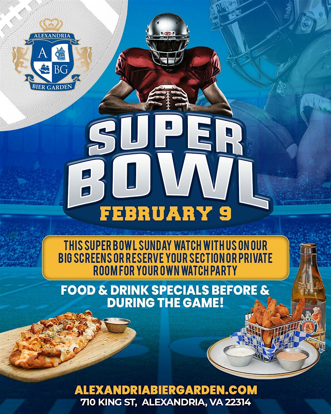 Super Bowl #WatchParty at Old Town Alexandria