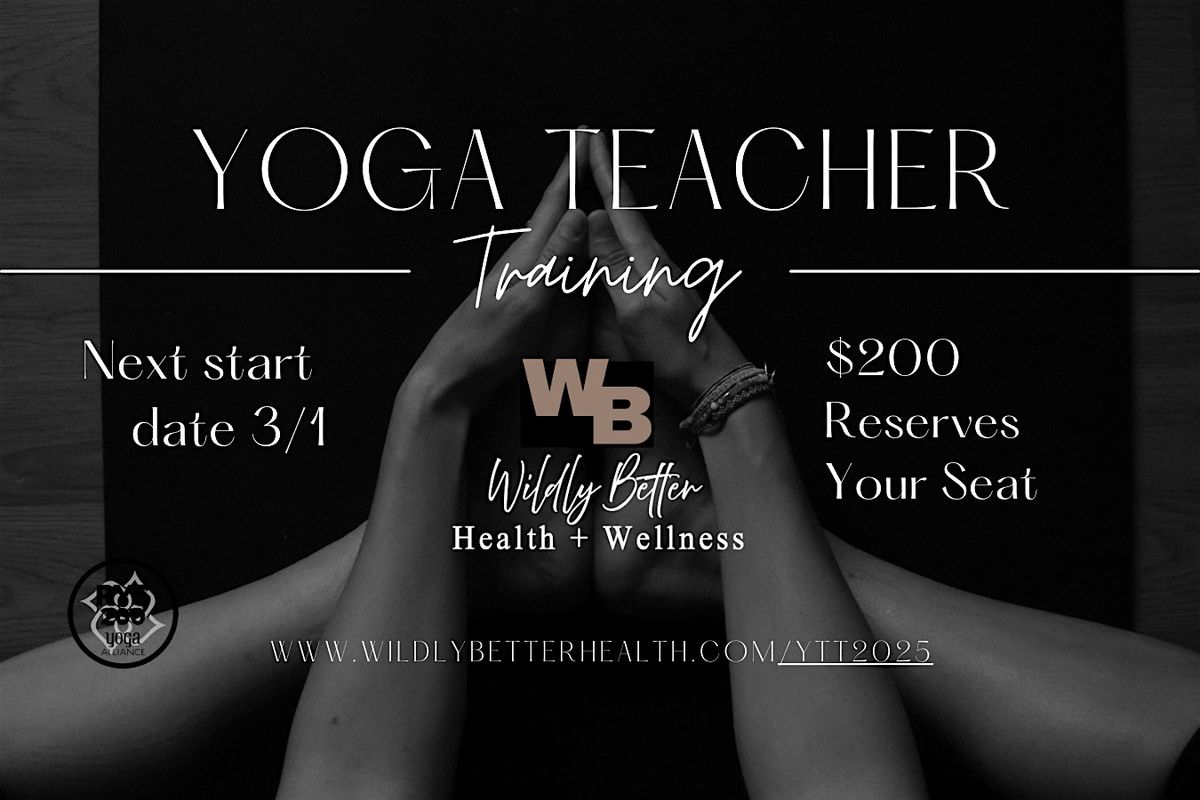 Yoga Teacher Training 200hr- virtual\/hybrid