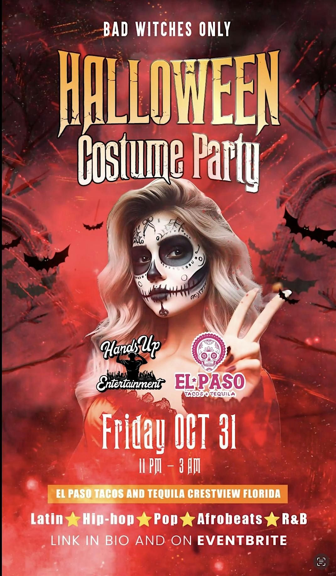 Bad Witches Only Halloween Costume Party