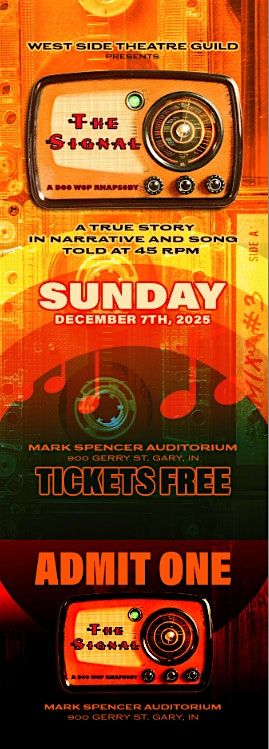 The Signal - A Doo Whop Rhapsody on Sunday December 7th Doors Open At 4PM