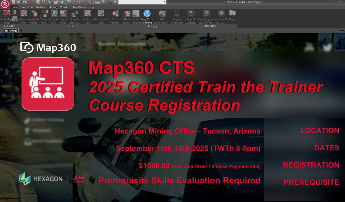 Map360 CTS  2025 Certified Train the Trainer