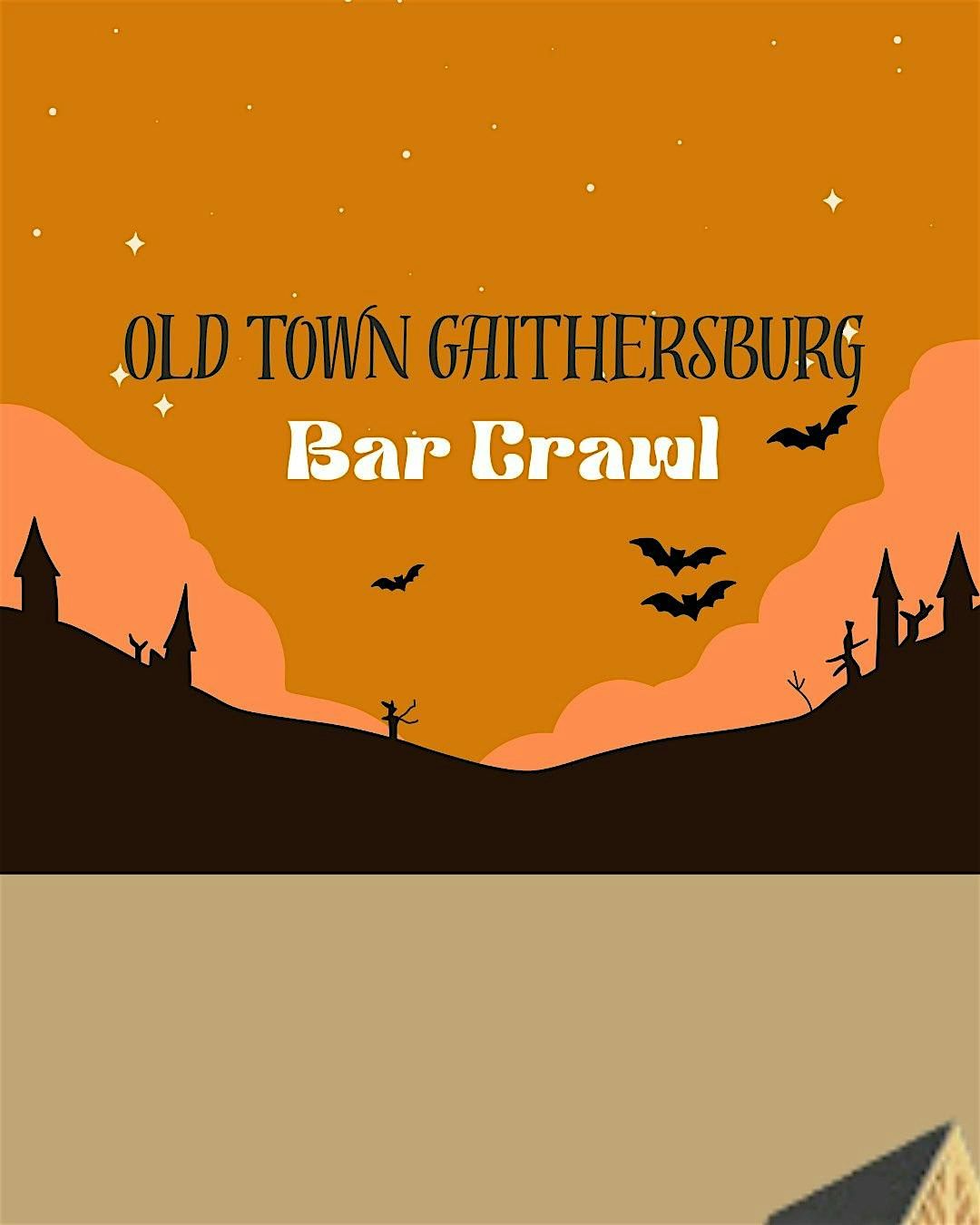 Old town Gaithersburg Halloween   Bar crawl