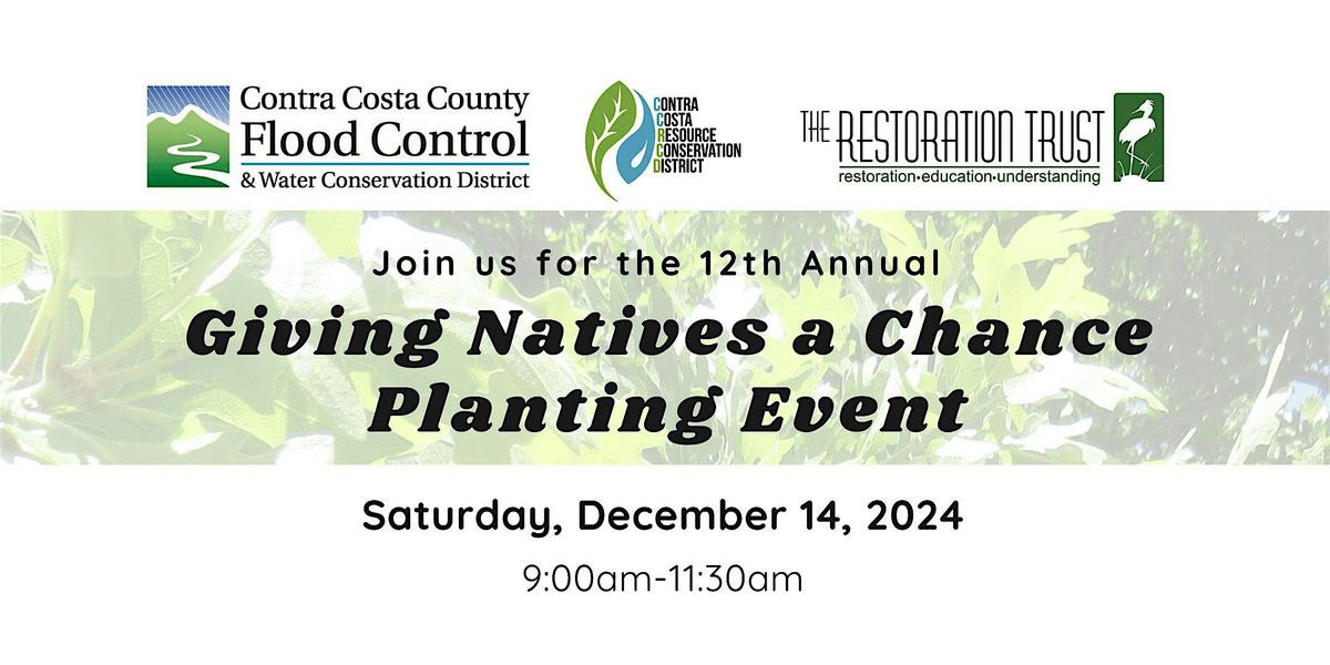 Giving Natives a Chance Planting Event