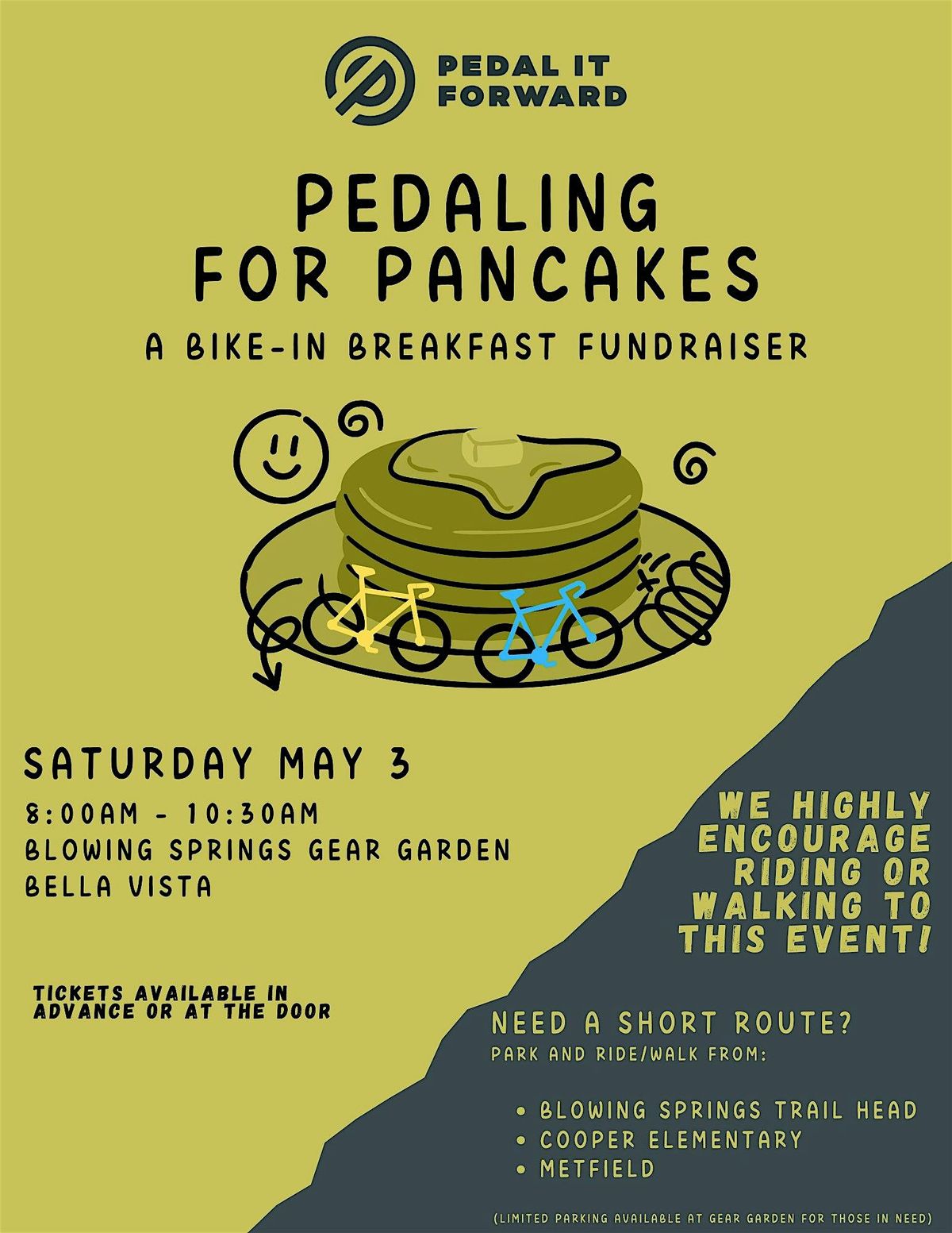 Pedaling for Pancakes