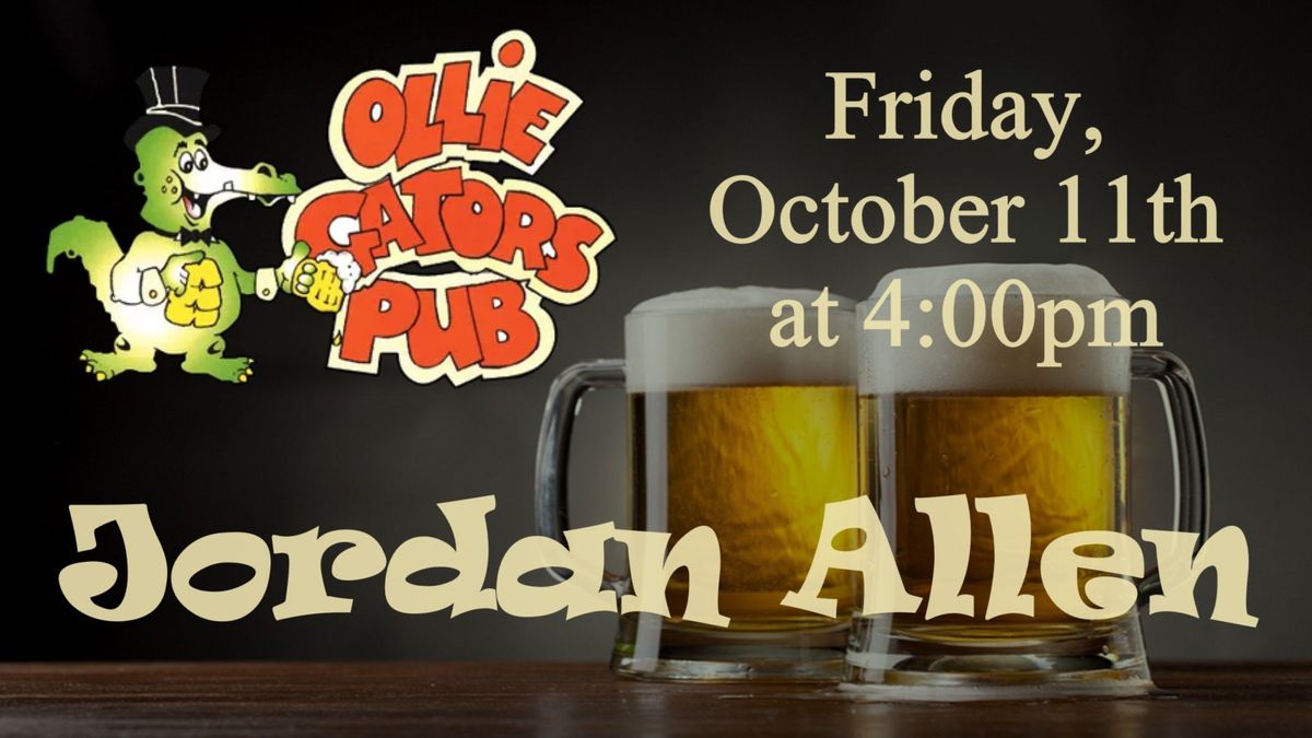 Jordan Allen at Ollie Gators Pub