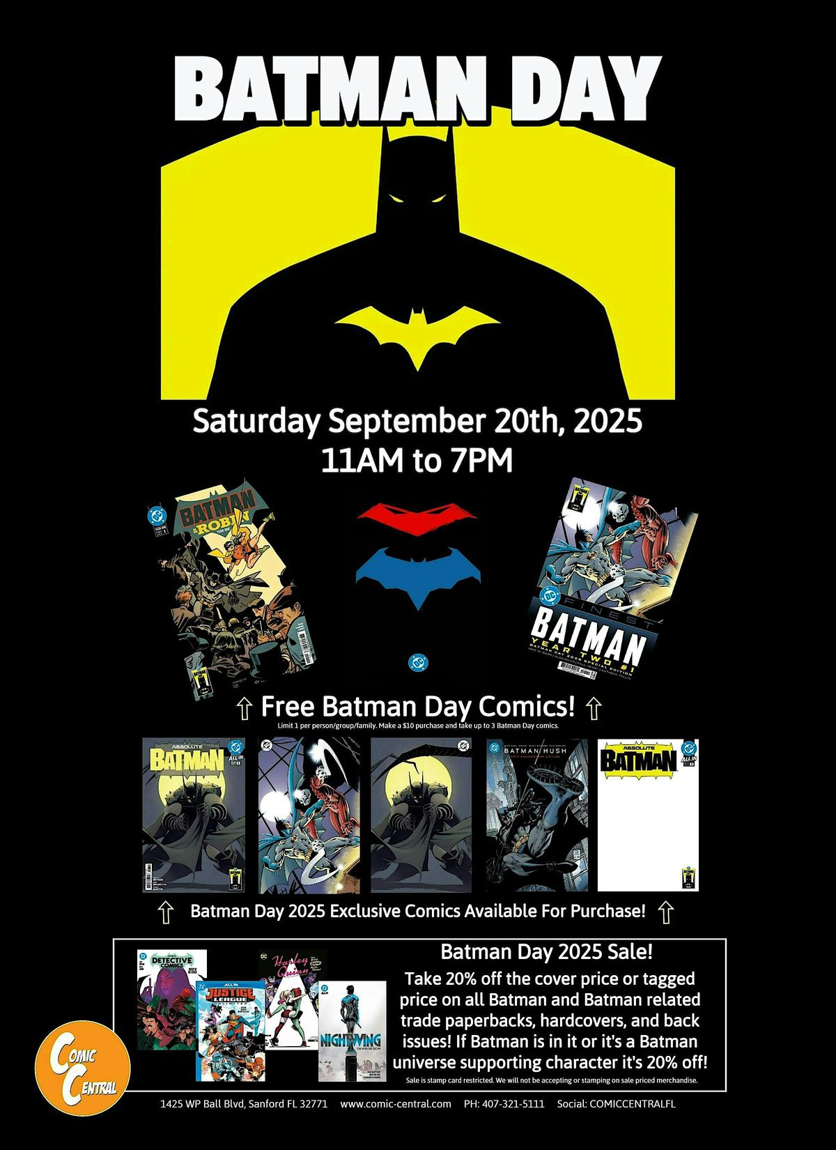 Comic Central Presents Batman Day