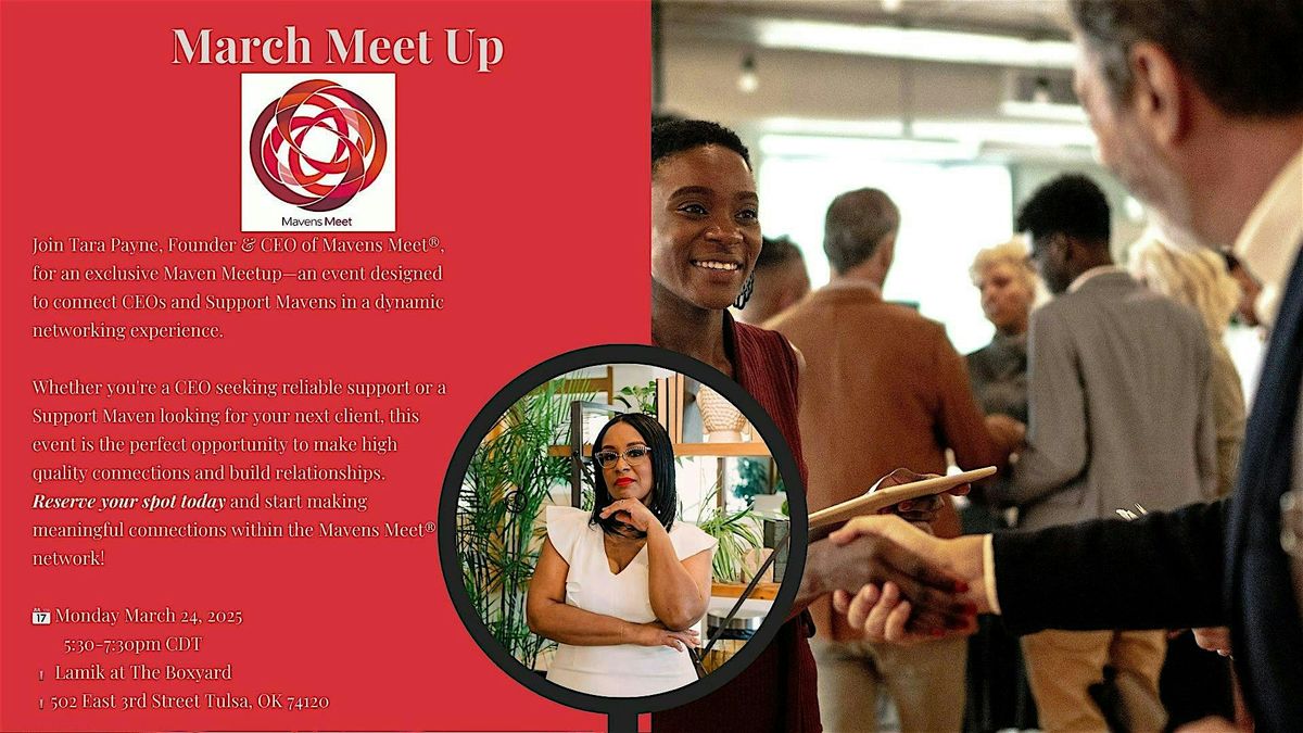 Monthly Maven Meet up