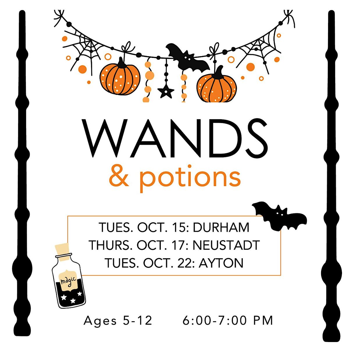 Wands and Potions