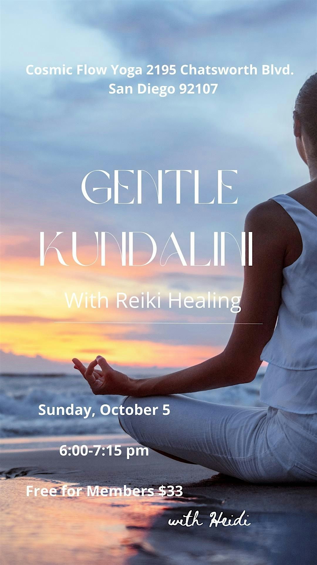 Gentle Kundalini with Reiki Healing