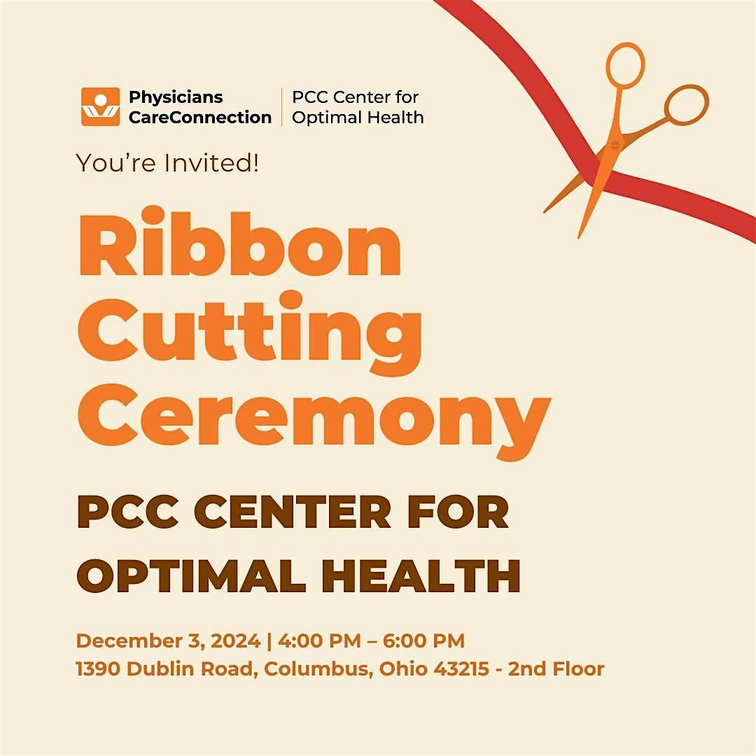 PCC Center for Optimal Health Open House and Ribbon Cutiing