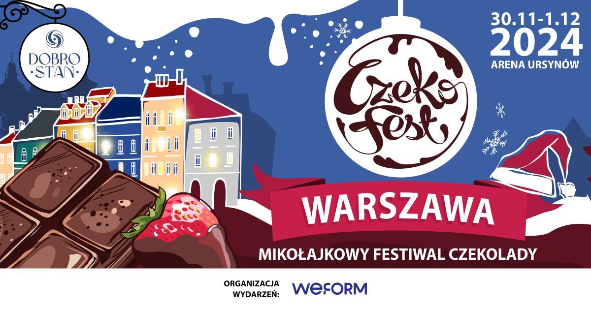 CZEKO FEST - Festiwal Czekolady i S\u0142odko\u015bci w Warszawie 