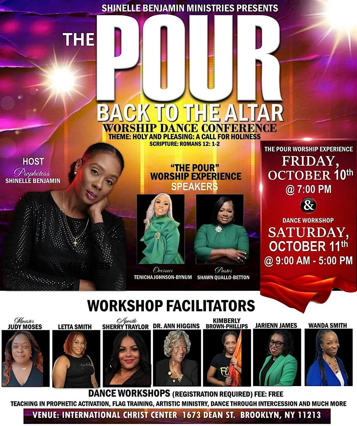 The Pour "Back to the Altar" Worship Dance Conference