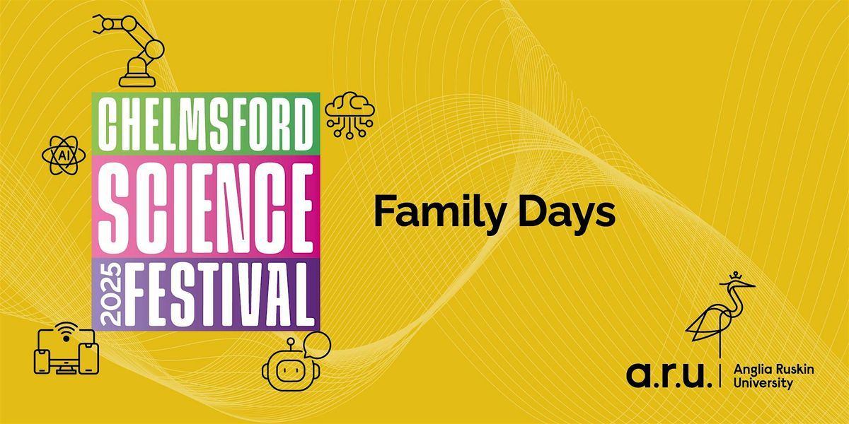 Family Science Day: SATURDAY 25 OCT ONLY