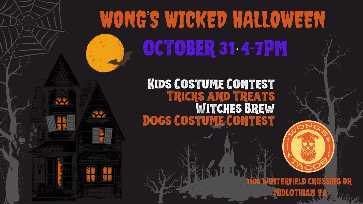 \ud83c\udf83\ud83d\udc7b Wong's Wicked Halloween : Tricks, Treats & Costumes\ud83d\udc7b\ud83c\udf83