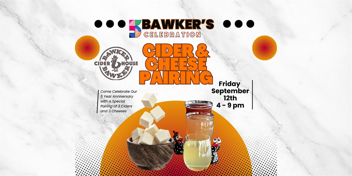 Cider & Cheese Pairing
