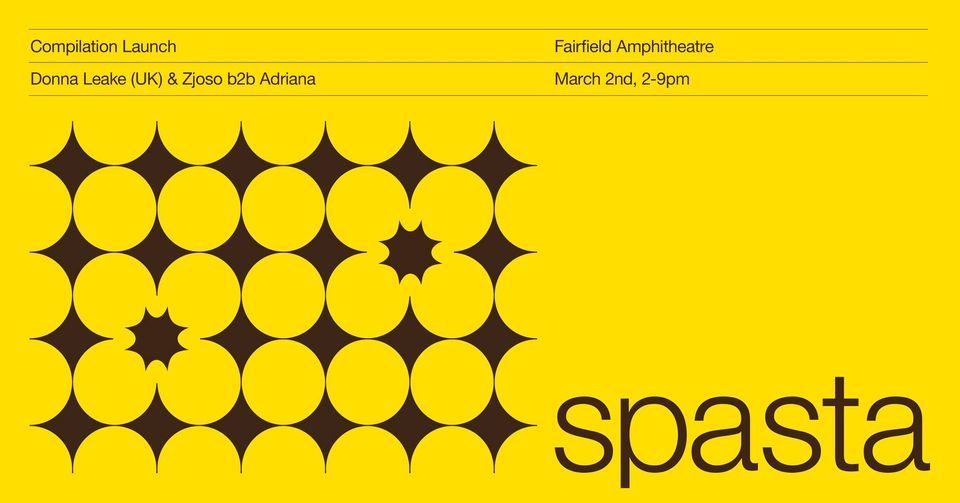 SPASTA Compilation Launch, Fairfield Amphitheatre, Melbourne, 2 March 2024