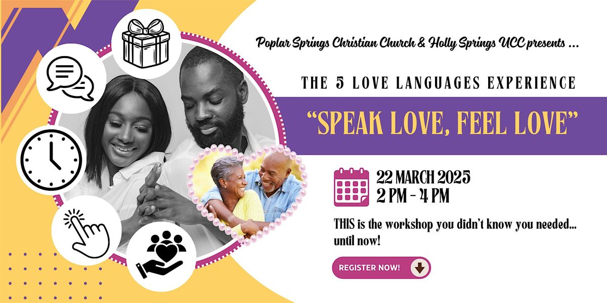 The 5 Love Languages Experience - Speak Love, Feel Love!