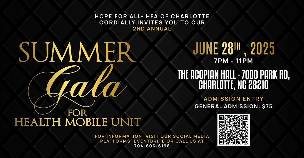 Hope for All-HFA Summer Gala