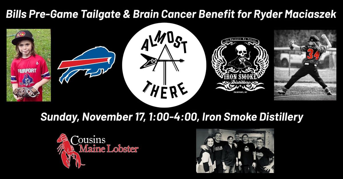 Almost There rocks Iron Smoke! Bills Pre-Game and Brain Cancer Benefit for Ryder Maciaszek