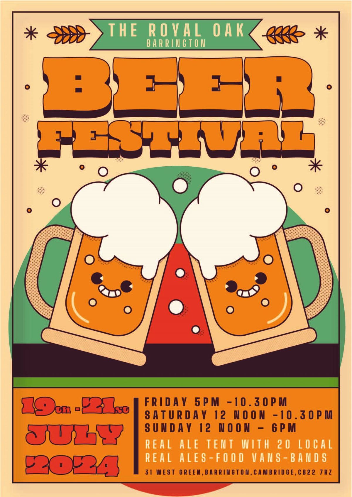 Beer Festival at The Royal Oak in Barrington