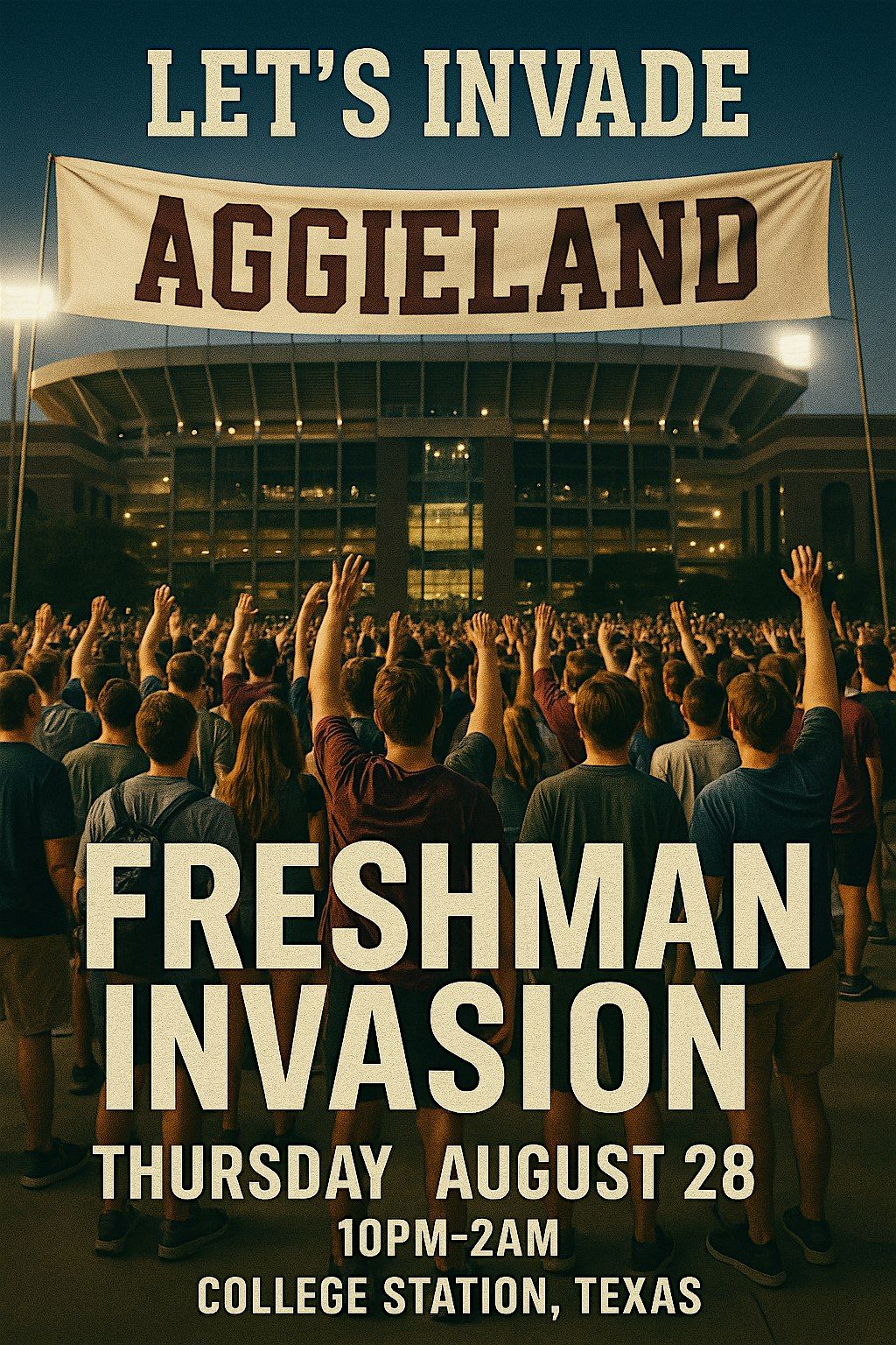 Welcome Week Tamu Events