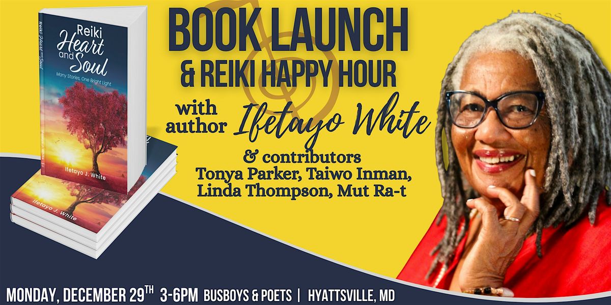 Book Launch & Reiki Happy Hour