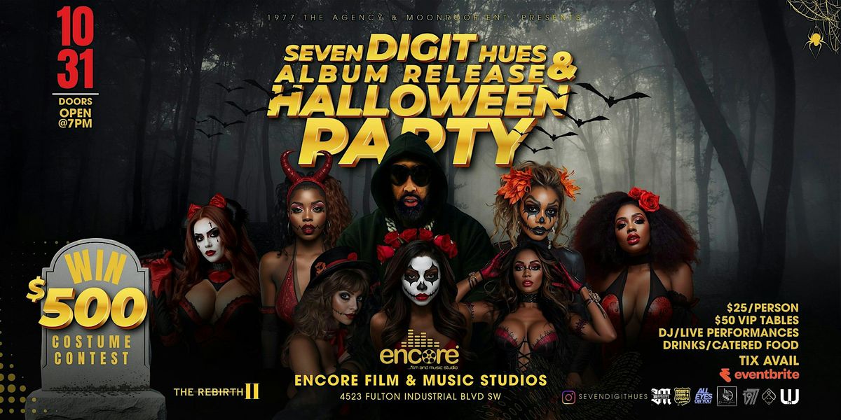 ALBUM RELEASE PARTY & HALLOWEEN COSTUME CONTEST (WIN $500)