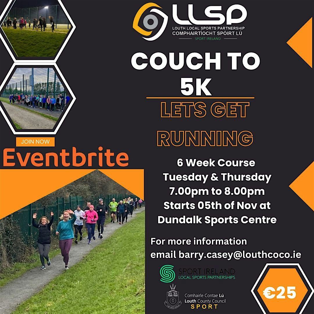 Couch to 5K Dundalk - 6 Weeks -Tues and Thurs  5th Nov '24 7-8pm