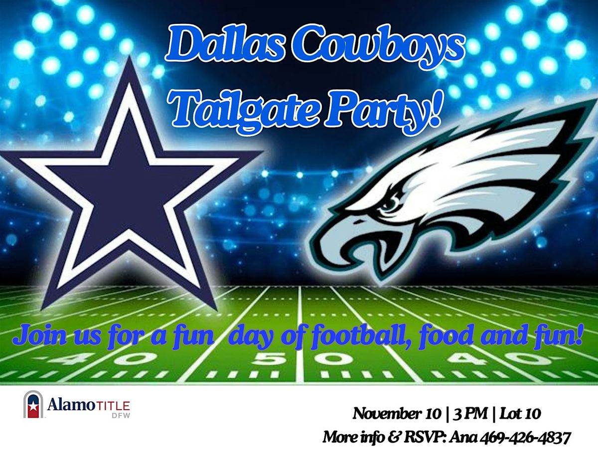 Realtors Cowboys Tailgate Networking Event