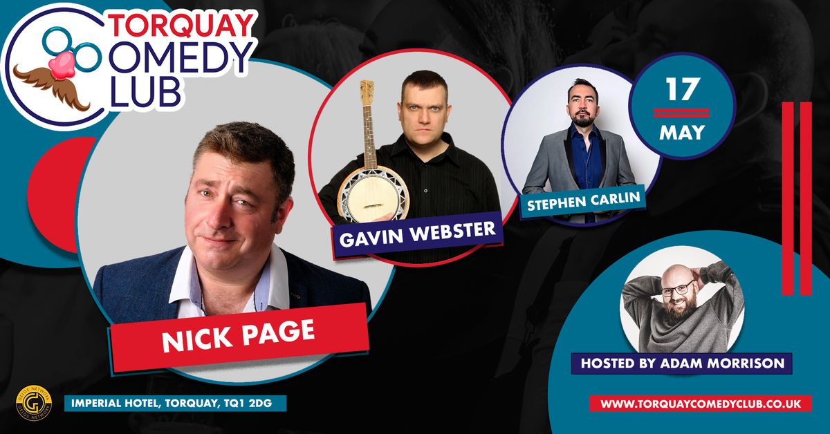 Nick Page, Gavin Webster, Stephen Carlin & Adam Morrison | 17th May - Club Night Show