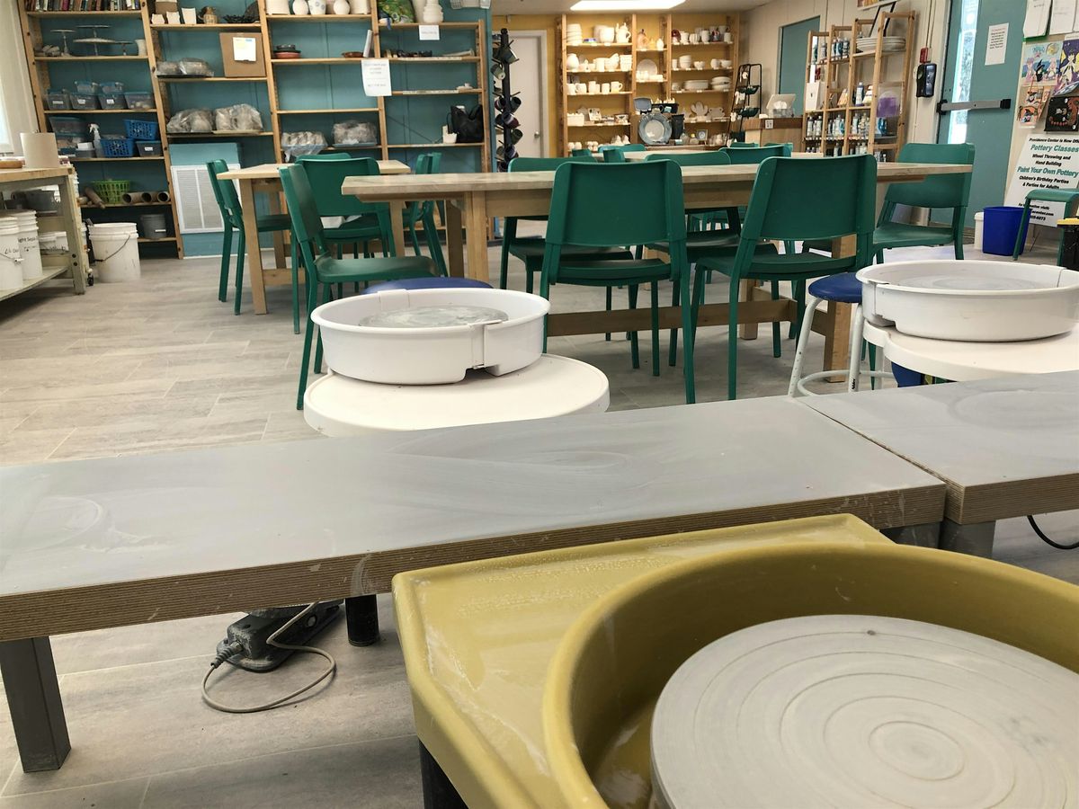 Pottery Wheel Class 6-week Begin.\/Interm. (Sat. Nov. 8-Dec. 20, 2025)