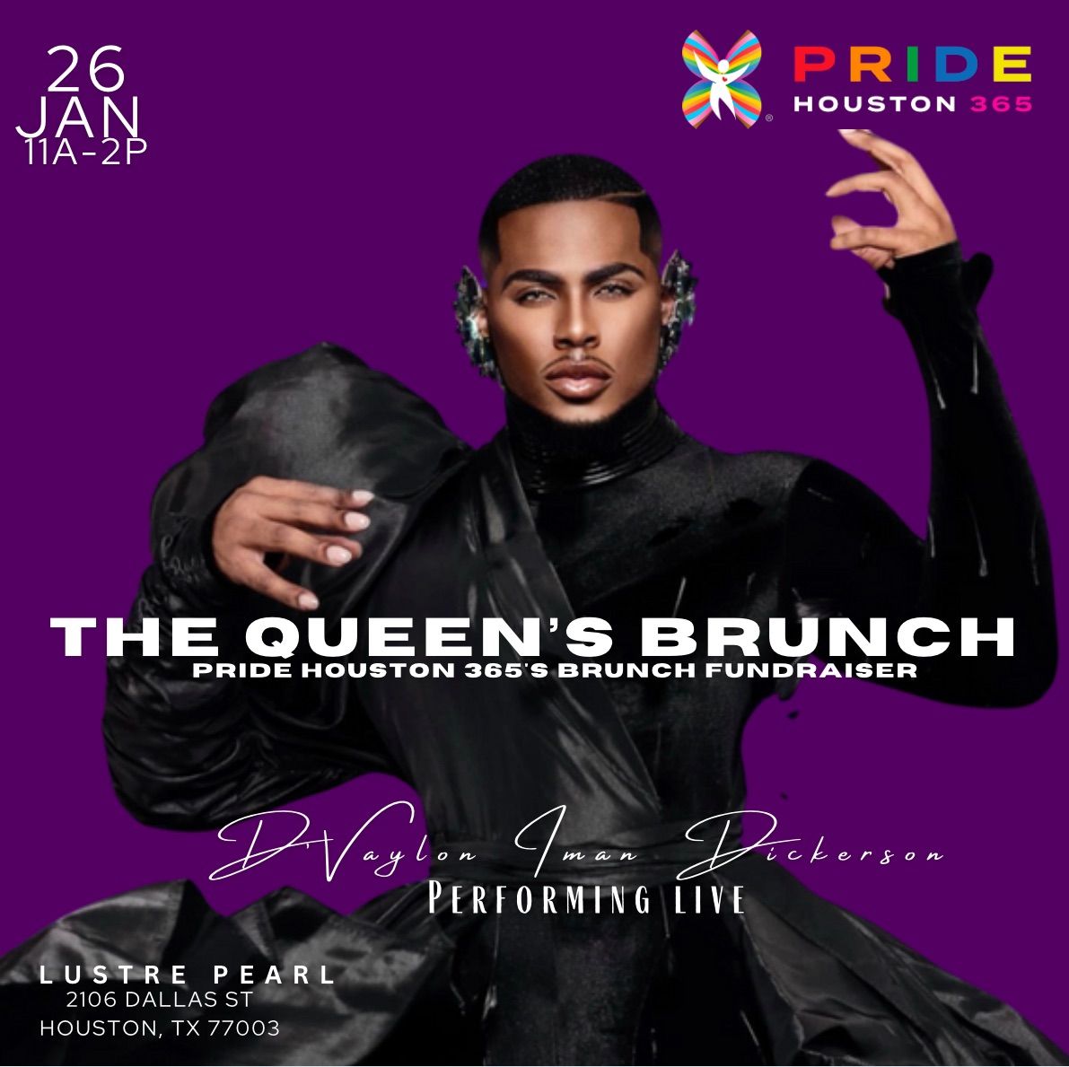 Pride Houston 365 Presents: The Queen\u2019s Brunch