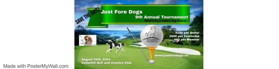 Just Fore Dogs 9th Annual Charity Golf Tournament 