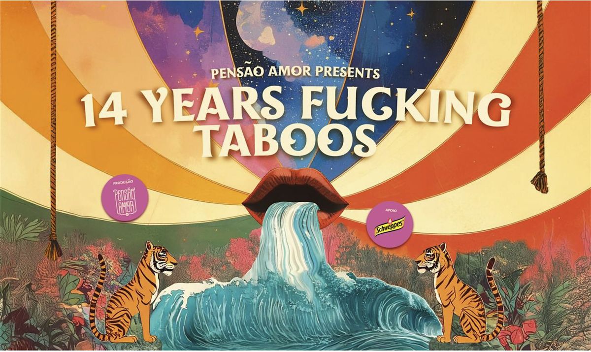 14 YEARS FUCKING TABOOS ~ WORKSHOPS 16 NOVEMBRO