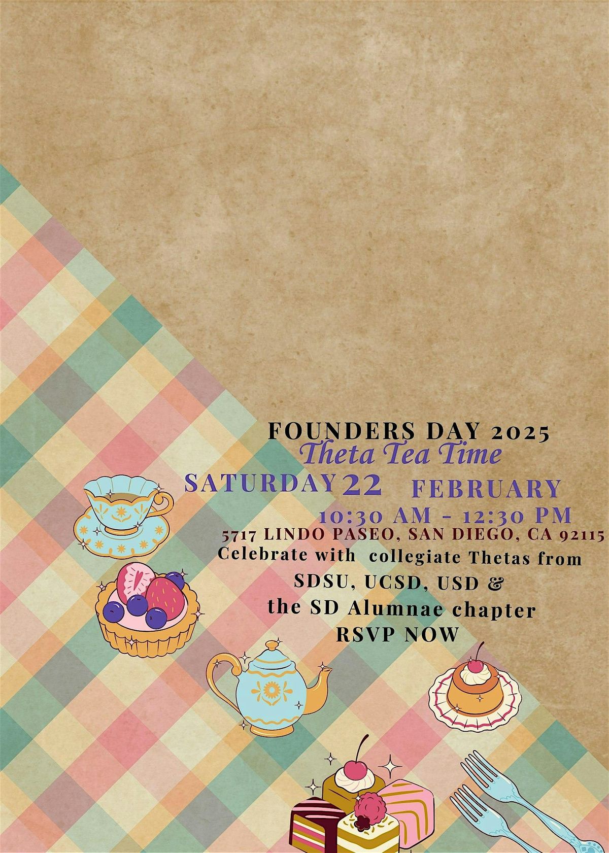 Founders Day Tea 2025