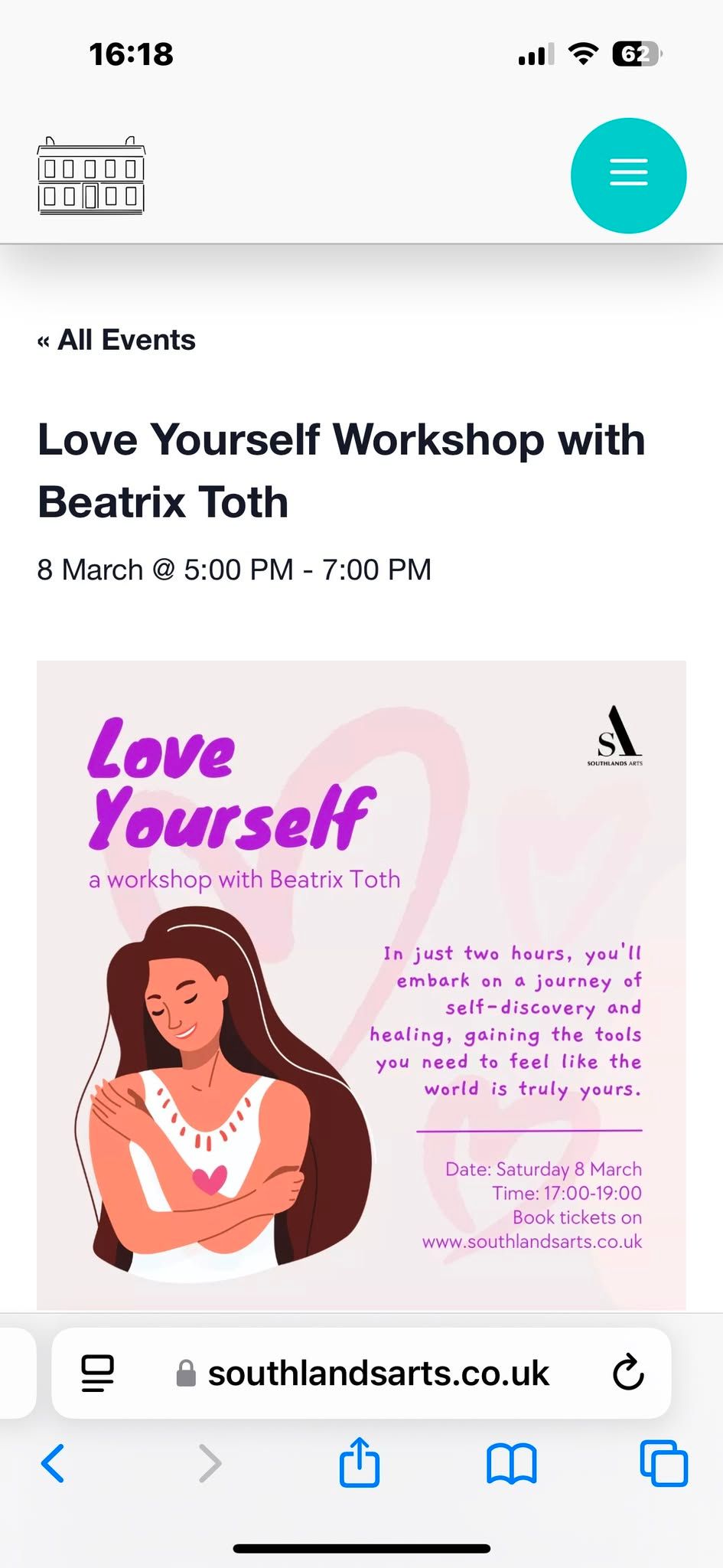 Love yourself - In person event