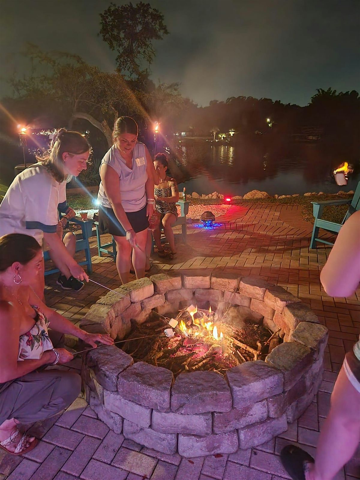 Ghost Stories & S'mores by the firepit - Bible Style