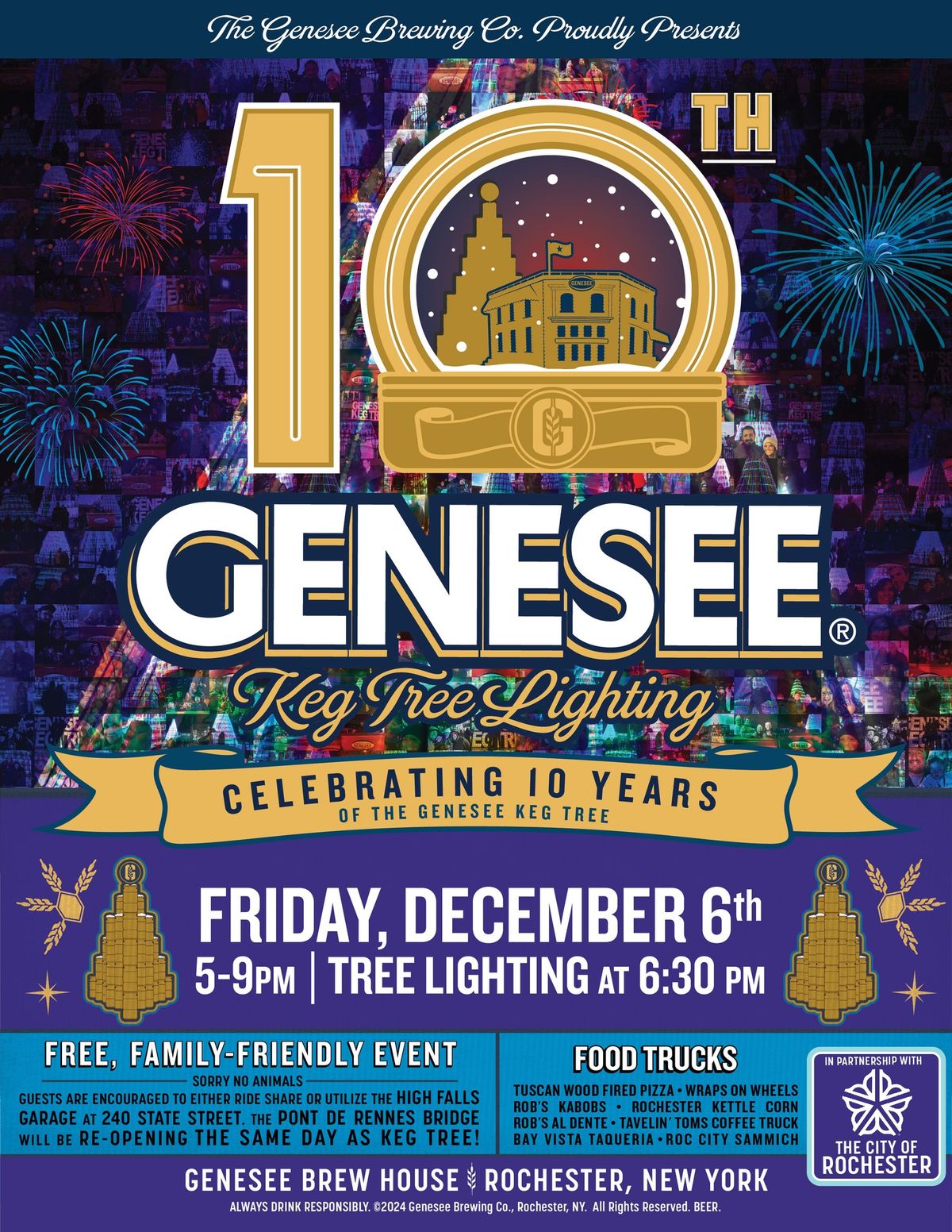 Genesee Keg Tree Lighting