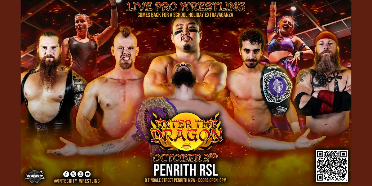 Live Pro Wrestling: ENTER THE DRAGON |Penrith RSL
