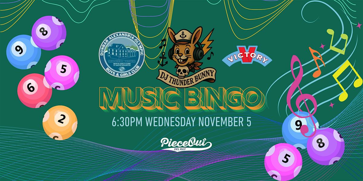 November Music Bingo!