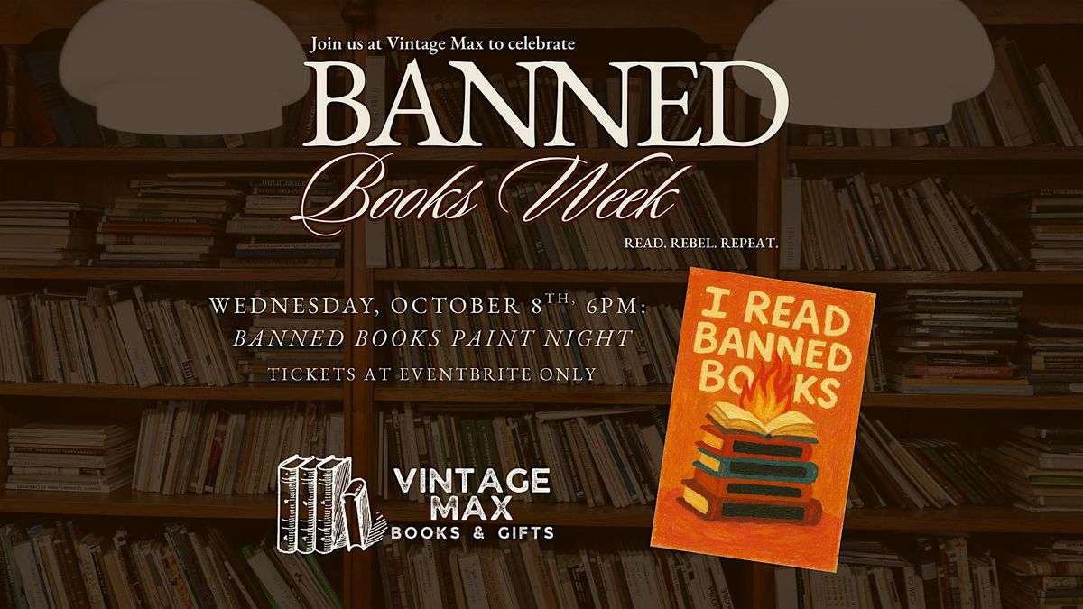 Paint Night - BANNED BOOKS EDITION