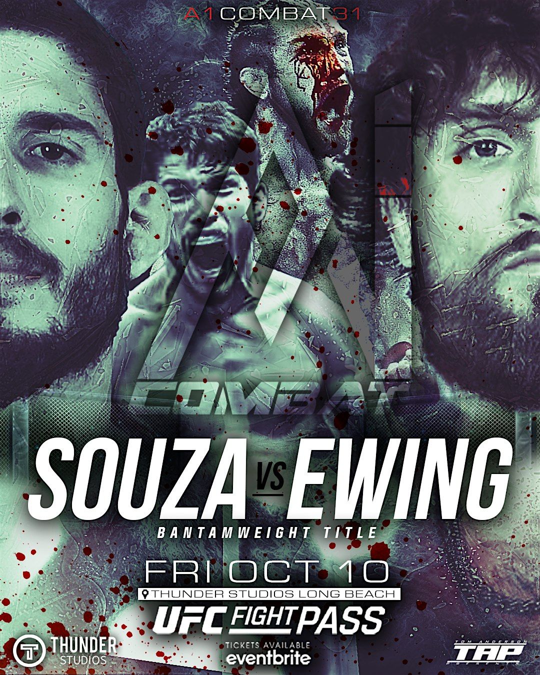 A1 COMBAT 31  SOUZA VS EWING Long Beach CA