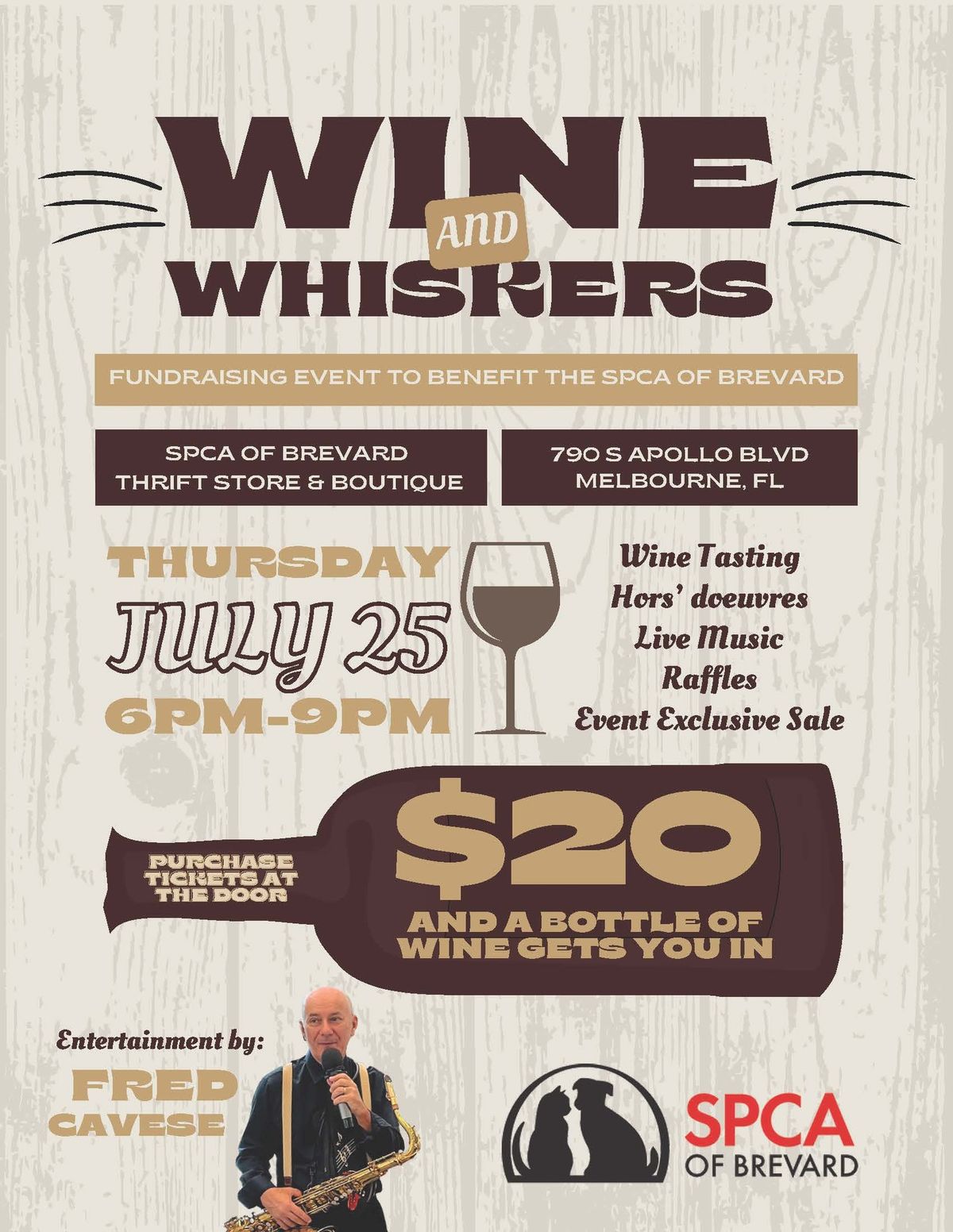 Wine & Whiskers - Melbourne