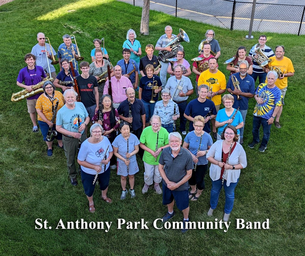 Columbia Heights Music in the Park Sponsored by Northeast Bank - St. Anthony Park Community Band