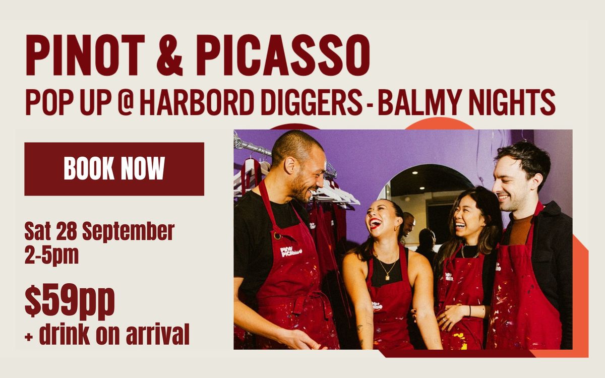 Pinot & Picasso Pop up at Harbord Diggers