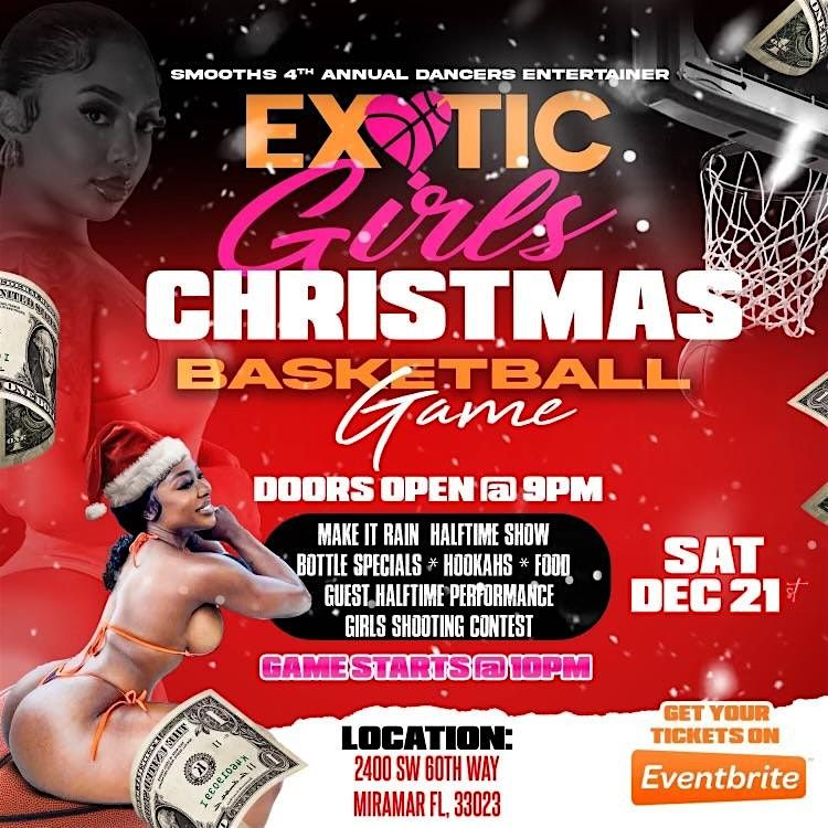 Exotic Girls Christmas Basketball Game